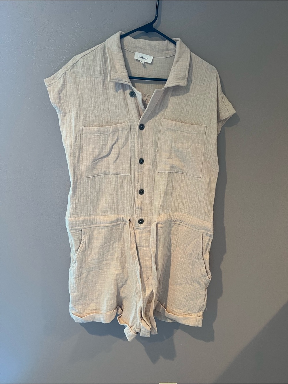 Bohme Cotton Gauze Romper
